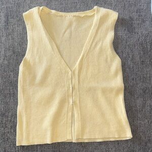 Amazon Women's Ribbed Tank Top - Cream